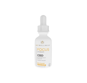 Sky Wellness CBD Focus Oil Drops 1000mg Pineapple