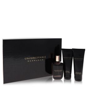 Unforgivable by Sean John Gift Set - 4.2 oz Eau De Toilette Spray + 3.4 oz Shower Gel + 3.4 oz After Shave Balm