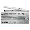 W8less Str8 Iron Ceramic and Tourmaline Flat Iron - IREW8LS2510 - White by Rusk for Unisex - 1 Inch Flat Iron