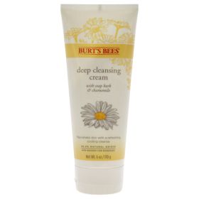 Soap Bark & Chamomile Deep Cleansing Cream by Burts Bees for Unisex - 6 oz Soap