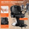 VEVOR Salon Chair, Hydraulic Recliner Barber Chair for Hair Stylist, 360 Degrees Swivel 90¬∞-130¬∞ Reclining Salon Chair for Beauty Spa Shampoo, Max L