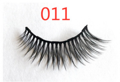 A Pair Of False Eyelashes With Magnets In Fashion (Option: 3PC 011 1 pair eyelashes)