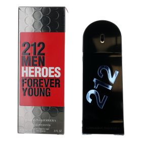 212 Heroes Forever Young by Carolina Herrera (Option: 3 oz Eau De Toilette Spray for Men)