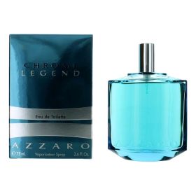 Chrome Legend by Azzaro (Option: 2.6 oz Eau De Toilette Spray for Men)