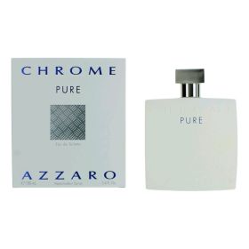 Chrome Pure by Azzaro (Option: 3.4 oz Eau De Toilette Spray for Men)