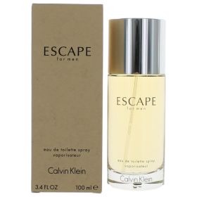 Escape by Calvin Klein (Option: 3.4 oz Eau De Toilette Spray for Men)