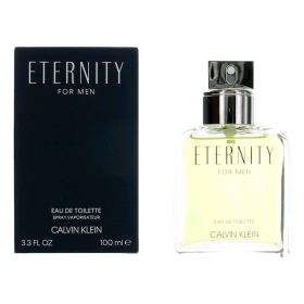 Eternity by Calvin Klein (Option: 3.3 oz Eau De Toilette Spray for Men)