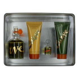 Curve by Liz Claiborne (Option: 4 Piece Gift Set for Men with 4.2 oz In A Tin Box)