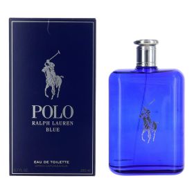 Polo Blue by Ralph Lauren (Option: 6.7 oz Eau De Toilette Spray for Men)