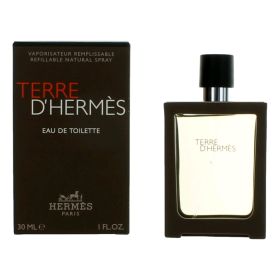 Terre D'Hermes by Hermes (Option: 1 oz Eau de Toilette Spray Refillable for Men)