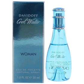 Cool Water by Davidoff (Option: 1 oz Eau De Toilette Spray for Women)