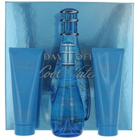 Cool Water by Davidoff (Option: 3 Piece Gift Set for Women)