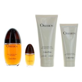 Obsession by Calvin Klein (Option: 4 Piece Gift Set for Women)