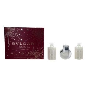 Omnia Crystalline by Bvlgari (Option: 3 Piece Gift Set for Women)