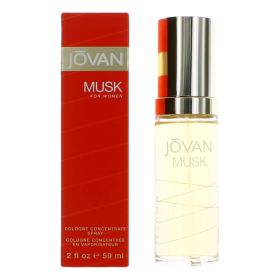 Jovan Musk by Coty (Option: 2 oz Cologne Concentrate Spray for Women)