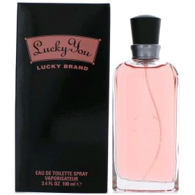 Lucky You by Lucky Brand (Option: 3.4 oz Eau De Toilette Spray for Women)