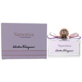 Signorina by Salvatore Ferragamo (Option: 3.4 oz Eau De Toilette Spray for Women)