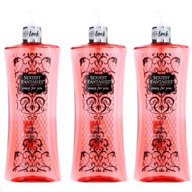 Sexiest Fantasies Crazy for You by Parfums De Coeur (Option: 3 Pack 8 oz Body Mist for Women)