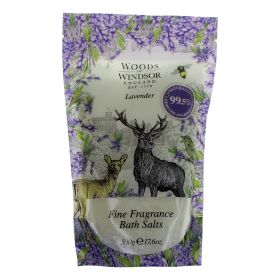 Woods of Windsor Lavender by Woods of Windsor (Option: 17.6 oz Bath Salts for Women)